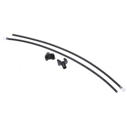 2 pcs - SMFLP6.0 Bivar, PCB Mounted Flexible LED Light Pipe, Clear Flat Lens