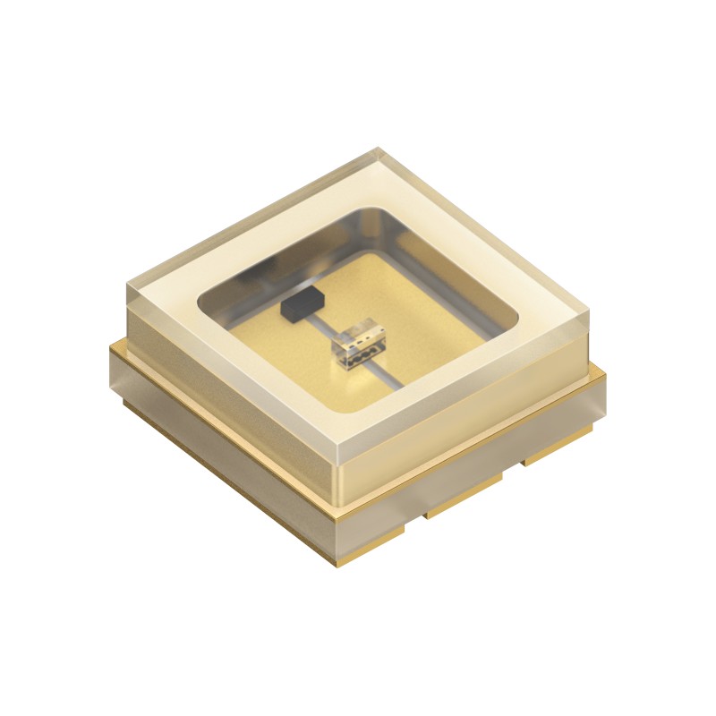 2 pcs - SU CULBN1.VC-AGAY-67-4F4G-30-R18 ams OSRAM, OSLON UV Series UVC LED, 275nm 4.7mW 120 ° Surface Mount package