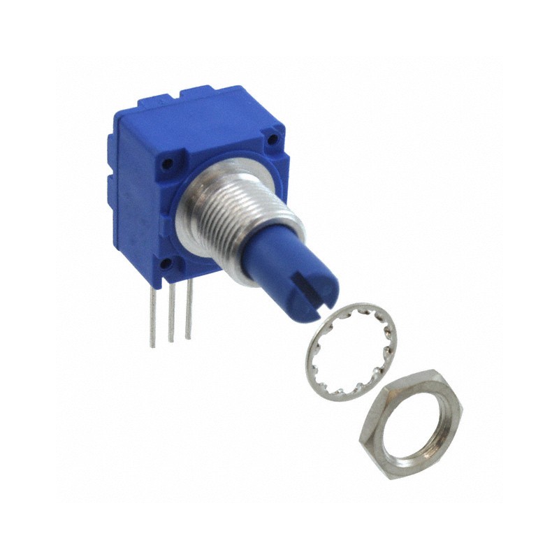 1 pcs : 91A1A-B24-D10L - POT 1K OHM 1/2W PLASTIC LOG