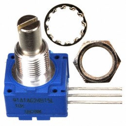 1 pcs : 91A1A-G24-B15L - POT 10K OHM 1W PLASTIC LINEAR