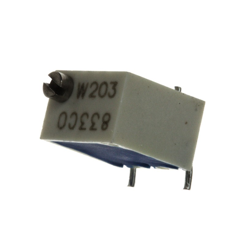 1 pcs : 3269W-1-103 - TRIMMER 10K OHM 0.25W GW TOP ADJ