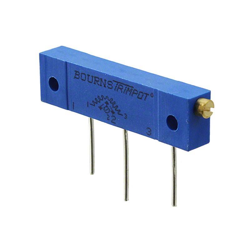 1 pcs : 3059Y-1-103 - TRIMMER 10K OHM 1W PC PIN SIDE