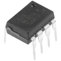 2 pcs - Broadcom, HCPL-2611-020E DC Input Transistor Output Optocoupler, Through Hole, 8-Pin PDIP
