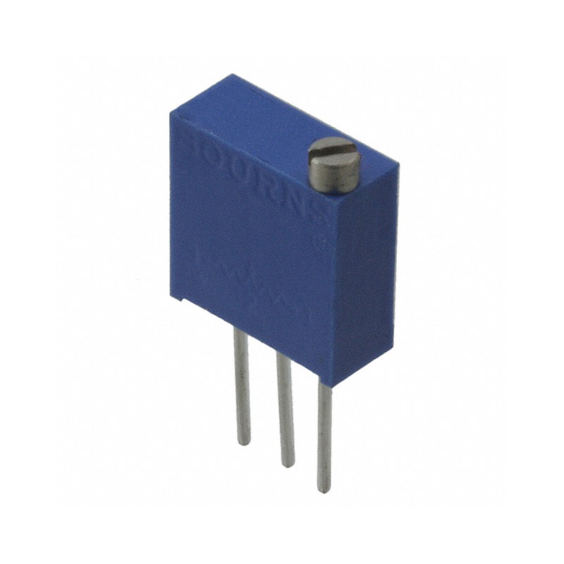 1 pcs : 3292W-1-105LF - TRIMMER 1M OHM 0.5W PC PIN TOP