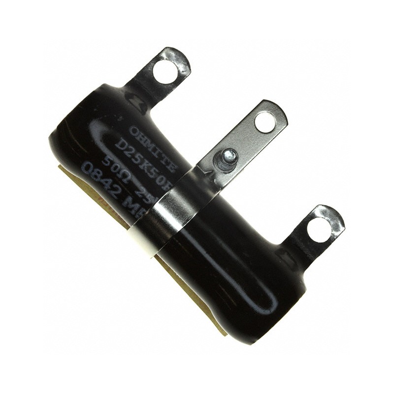 1 pcs : D25K50RE - ADJ PWR RES 50 OHM 25W CHAS MT