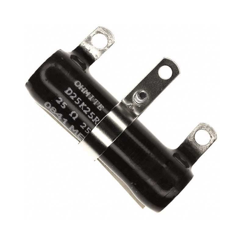 1 pcs : D25K25RE - ADJ PWR RES 25 OHM 25W CHAS MT