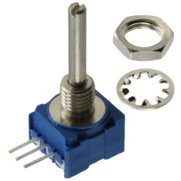 1 pcs : 51CAD-E28-A13L - POT 5K OHM 1W CERMET LINEAR