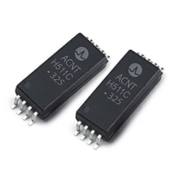 2 pcs - Broadcom, ACNT-H511C-000E DC Input Optocoupler, Surface Mount, 8-Pin SO8