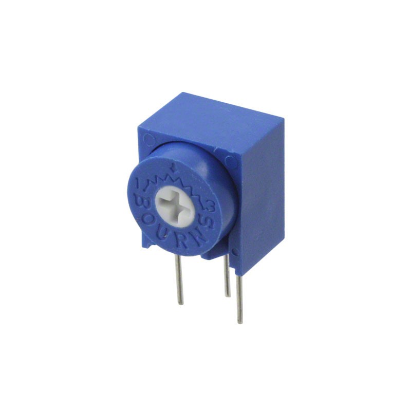 1 pcs : 3339S-1-101LF - TRIMMER 100 OHM 0.5W PC PIN SIDE