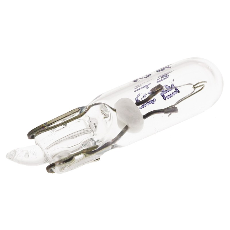 2 pcs - Osram W2x4.6d Automotive Incandescent Lamp, Clear, 12 V