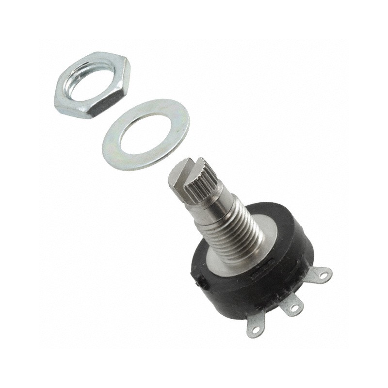 1 pcs : 284TBBK502A26A1 - POT 5K OHM 1/4W PLASTIC LINEAR