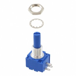 1 pcs : 95R1A-R22-B15L - POT 10K OHM 1W PLASTIC LINEAR