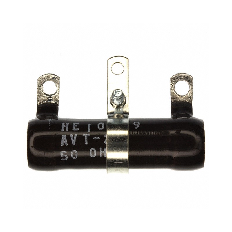 1 pcs : AVT02506E5R000KE - ADJ PWR RES 5 OHM 25W CHAS MT