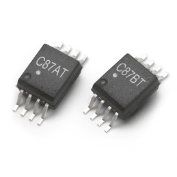 2 pcs - Broadcom, ACPL-C87A-500E DC Input Optocoupler, Surface Mount, 8-Pin SO