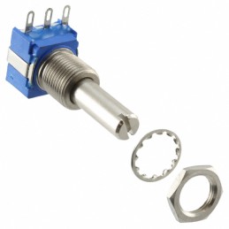 1 pcs : 53RAA-R25-A20L - POT 100K OHM 1W CERMET LINEAR