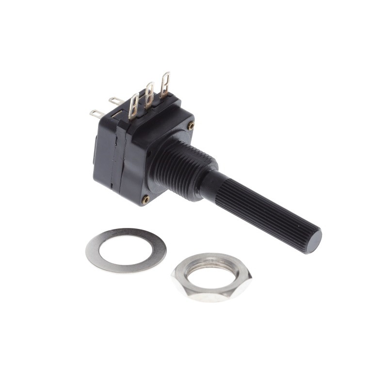 1 pcs : PC16SH-10CP05-103A2020-C-TA - POT 10K OHM 1/5W CARBON LINEAR