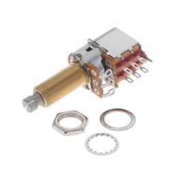 1 pcs : 18VRGT732K504NA3 - POT 500K OHM 1/20W LOGARITHMIC