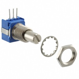 1 pcs : 51AAA-B24-A15L - POT 10K OHM 1W CERMET LINEAR