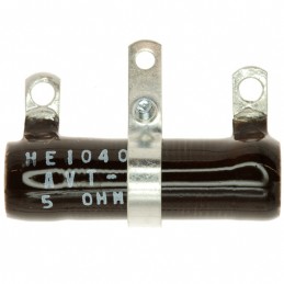1 pcs : AVT02506E5R000KE - ADJ PWR RES 5 OHM 25W CHAS MT