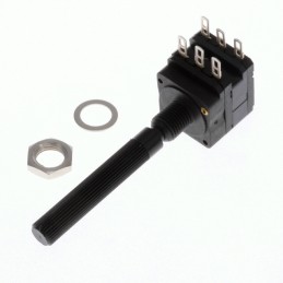 1 pcs : PC16DH-07CP06-504A2020-TA - POT 500K OHM 1/5W CARBON LINEAR