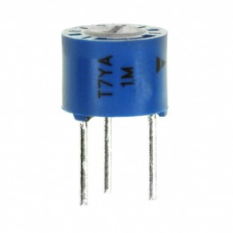 1 pcs : T7YA105MB40 - TRIMMER 1M OHM 0.5W PC PIN TOP