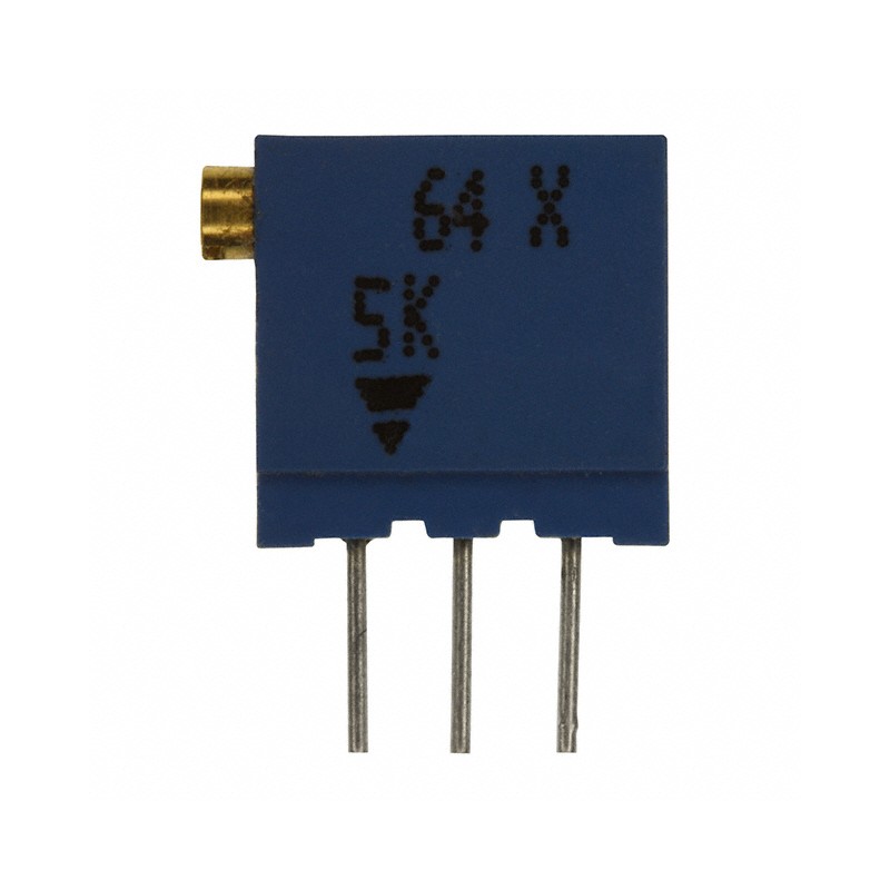 1 pcs : M64X502KB40 - TRIMMER 5K OHM 0.5W PC PIN SIDE