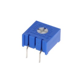 1 pcs : 3386G-1-103LF - TRIMMER 10K OHM 0.5W PC PIN TOP