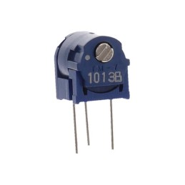 1 pcs : TM-7ES101 - TRIMMER 100 OHM 0.5W PC PIN SIDE