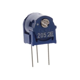 1 pcs : TM-7ES205 - TRIMMER 2M OHM 0.5W PC PIN SIDE