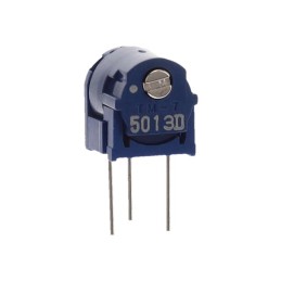 1 pcs : TM-7ES501 - TRIMMER 500 OHM 0.5W PC PIN SIDE