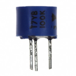 1 pcs : T7YB104MB40 - TRIMMER 100K OHM 0.5W PC PIN TOP