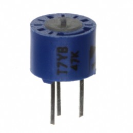 1 pcs : T7YB473MB40 - TRIMMER 47K OHM 0.5W PC PIN TOP