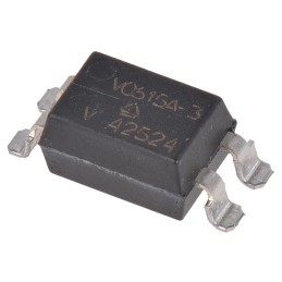20 pcs - Vishay, VO615A-3X019T DC Input Phototransistor Output Optocoupler, Through Hole, 4-Pin PDIP