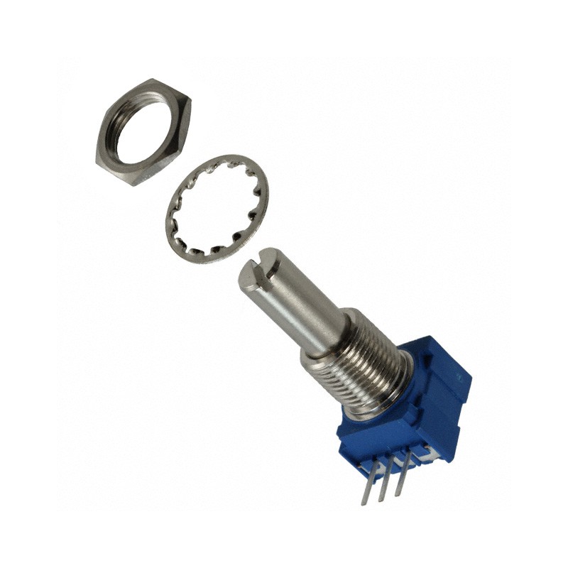 1 pcs : 51AAD-B28-A15L - POT 10K OHM 1W CERMET LINEAR