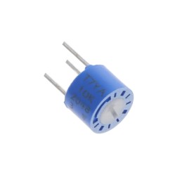 1 pcs : T7YA103MT20 - TRIMMER 10K OHM 0.5W PC PIN TOP