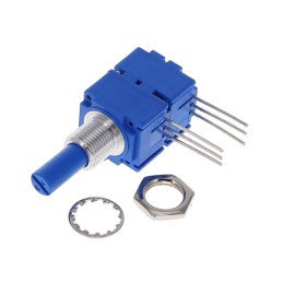 1 pcs : 91A2A-B28-D18/D18L - POT 50K OHM 1/4W PLASTIC LOG