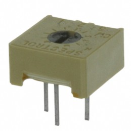 1 pcs : M63P202KB40 - TRIMMER 2K OHM 0.5W PC PIN SIDE