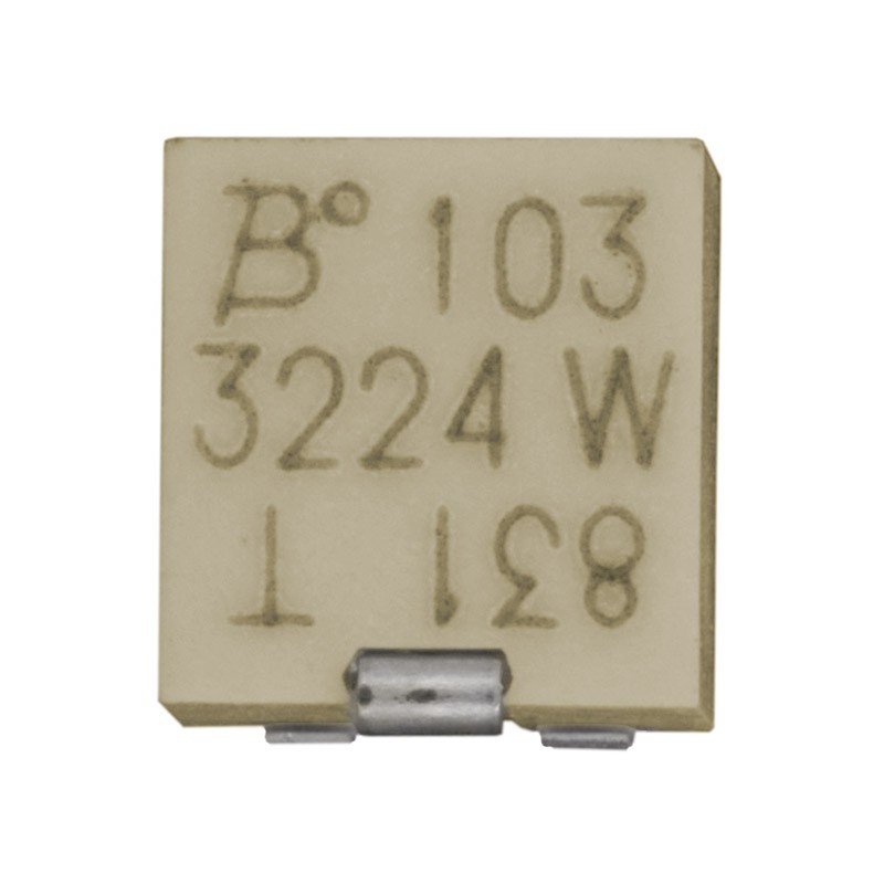 1 pcs : 3224W-2-504E - TRIMMER 500KOHM 0.25W J LEAD TOP
