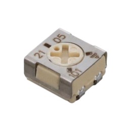 1 pcs : TS53YJ101MR10 - TRIMMER 100 OHM 0.25W J LEAD TOP