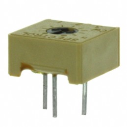 1 pcs : M63P203KB40 - TRIMMER 20K OHM 0.5W PC PIN SIDE