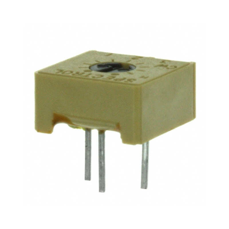 1 pcs : M63P203KB40 - TRIMMER 20K OHM 0.5W PC PIN SIDE