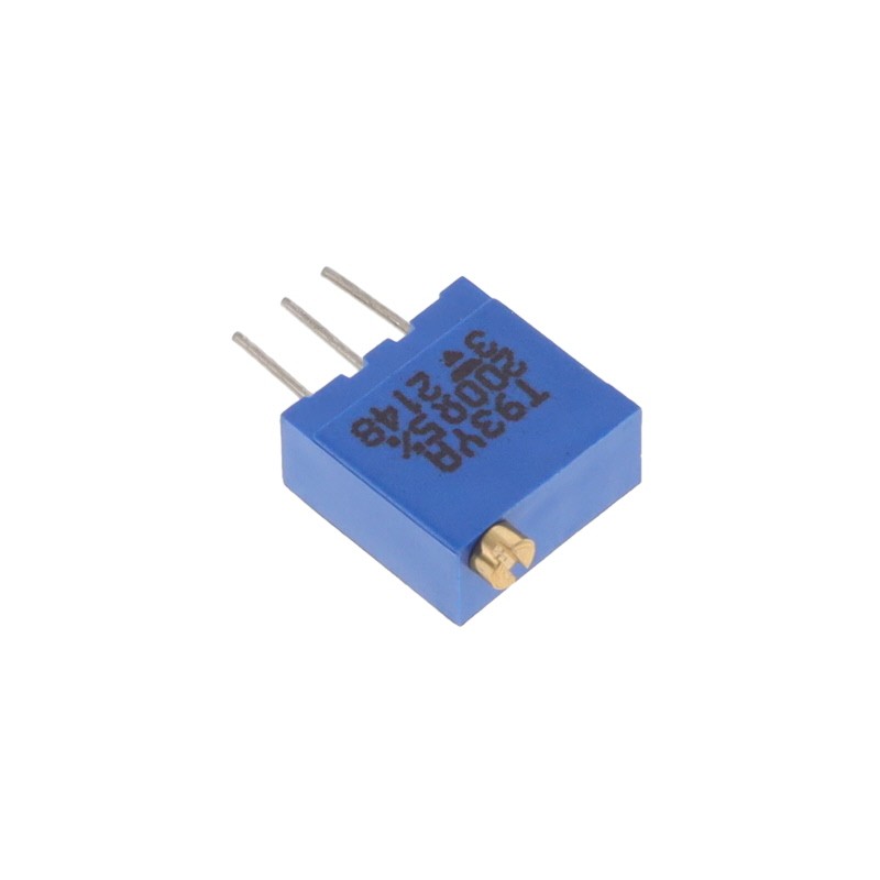 1 pcs : T93YA201JT20 - TRIMMER 200 OHM 0.5W PC PIN TOP