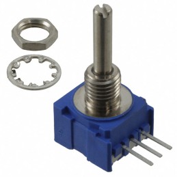 1 pcs : 51CAD-E24-B13L - POT 5K OHM 1/2W PLASTIC LINEAR