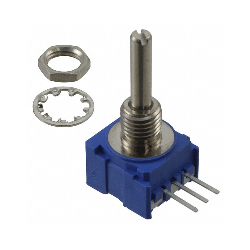 1 pcs : 51CAD-E24-B13L - POT 5K OHM 1/2W PLASTIC LINEAR