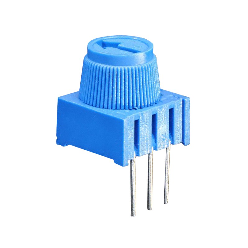 1 pcs : 356 - TRIMMER 10K OHM PC PIN TOP ADJ