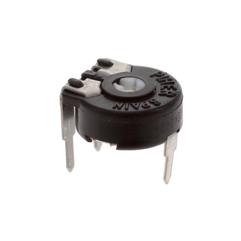 1 pcs : PT10LV10-504A2020-PM-S - TRIMMER 500KOHM 0.15W PC PIN TOP