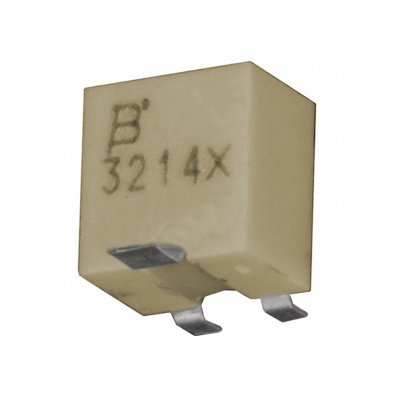 1 pcs : 3214X-2-502E - TRIMMER 5K OHM 0.25W GW TOP ADJ