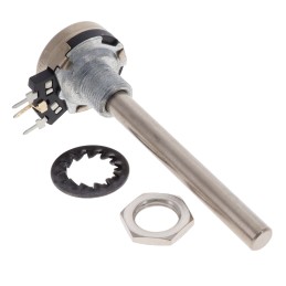 1 pcs : T21AH-M0607-104B2020-TA - POT 100K OHM 0.12W CARBON LOG