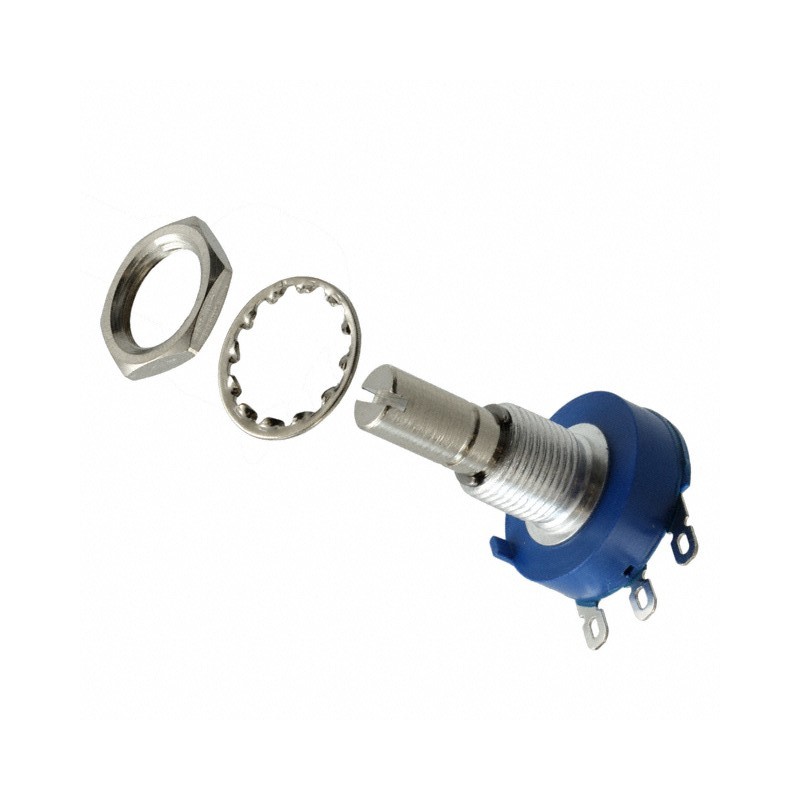 1 pcs : 3852A-282-103AL - POT 10K OHM 2W CERMET LINEAR