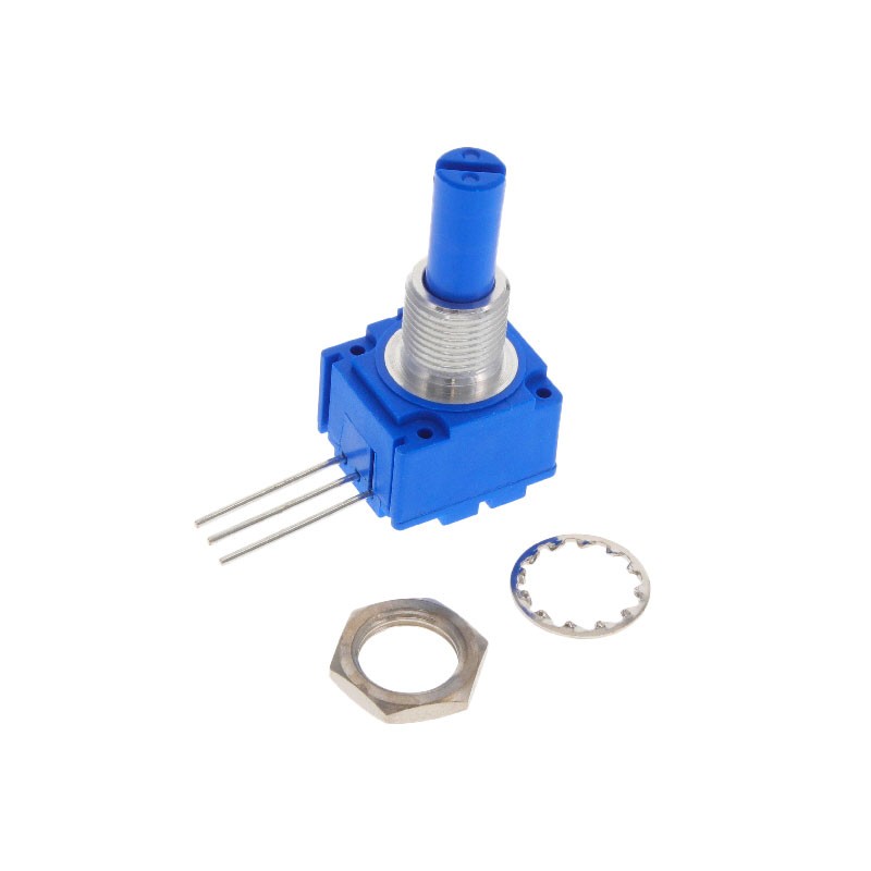 1 pcs : 91A1A-B28-E15L - POT 10K OHM 1W PLASTIC LINEAR